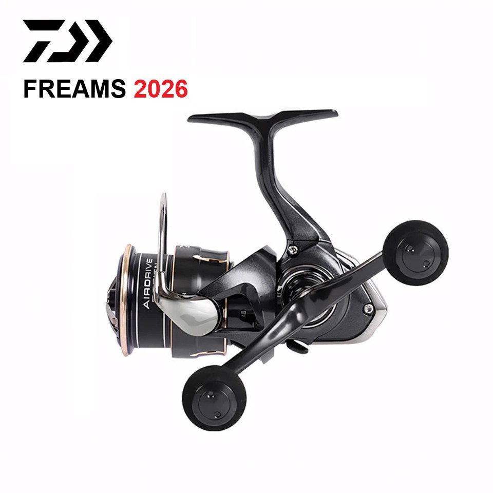 Daiwa Reel Bg - รอกสปินนิ่ง DAIWA 2026 FREAMS, รอกตกปลาสำหรับน้ำจืดและน้ำเค็ม, รอกตีไกลอเนกประสงค์สำหรับตกปลาด้วยเหยื่อปลอม