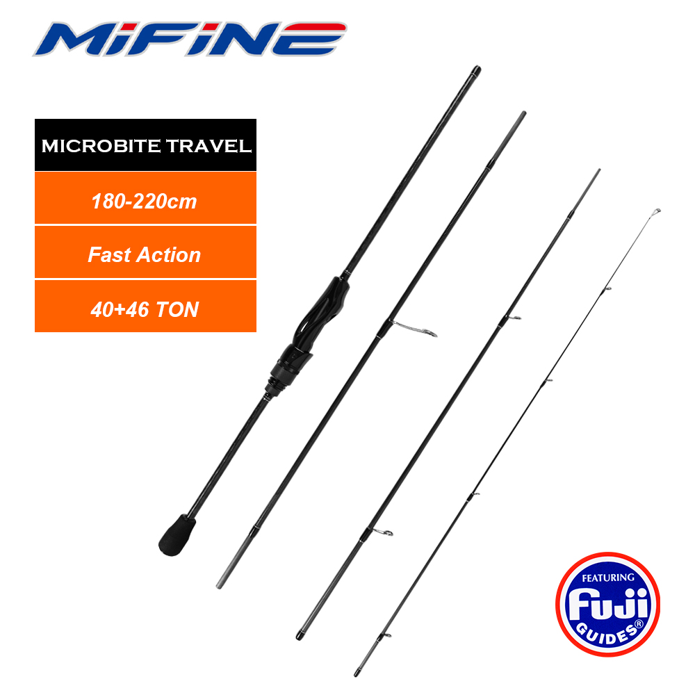 Kastking Reel Zephyr - คันเบ็ด MIFINE MICROBITE TRAVEL แบบสปินนิ่งและแบบแคสติ้ง 40+46T