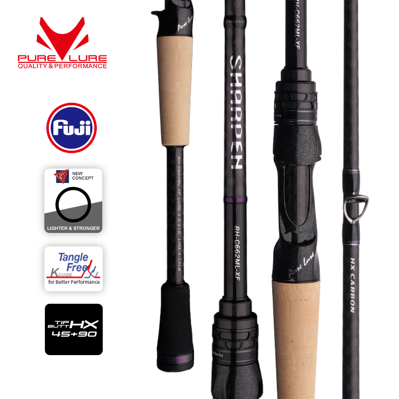Kastking Reel Zephyr - PURELURE SHARPEN Soft Lure ยาวปั่นและหล่อ XF/MF