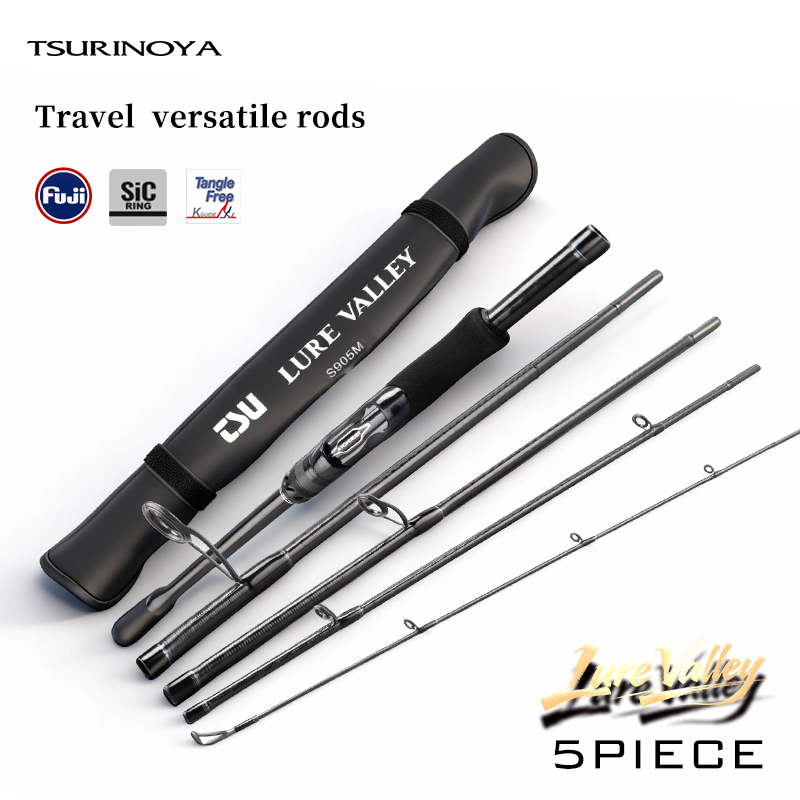 Kastking Reel Zephyr - คันเบ็ดตกปลา TSURINOYA LURE VALLEY Travel Rod