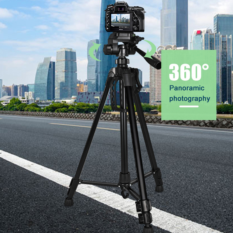 Fishing Camera - ขาตั้งกล้องอเนกประสงค์ขนาด 55 นิ้ว สำหรับโทรศัพท์ กล้องถ่ายรูป กล้องส่องทางไกล
