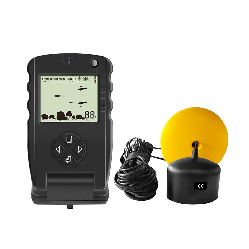 เครื่องหาปลาแบบพกพาใหม่, โซนาร - Fish Finder Portable บทวิจารณ์และราคา