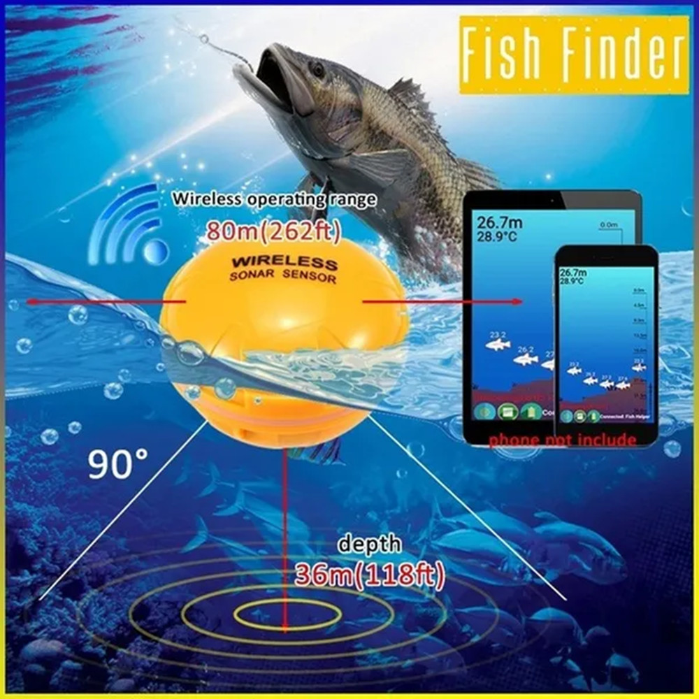 PUPOPAN 100M ยี่ห้อใหม่โทรศัพท - Fish Finder Cable บทวิจารณ์และราคา