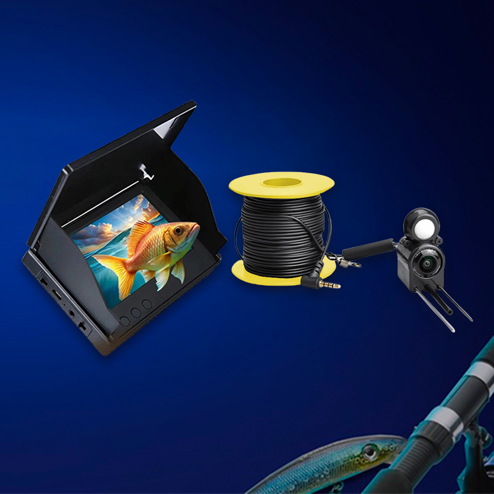 กล้องตกปลาใต้น้ำ จอ IPS ขนาด 4 - Fish Finder Portable บทวิจารณ์และราคา