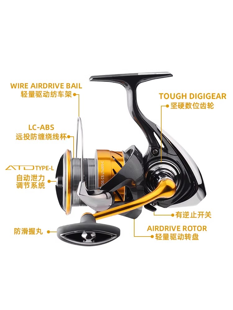 รอกตกปลา24 DAIWA revros CS LT, - Daiwa Reel Bg บทวิจารณ์และราคา