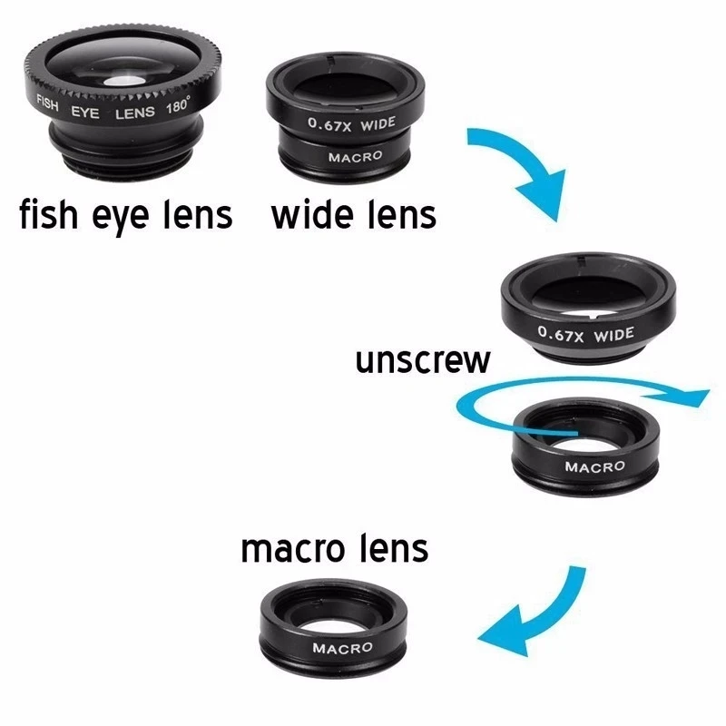 เลนส์โทรศัพท์แบบ 3 in 1 ฟิชอาย - Fishing Camera บทวิจารณ์และราคา