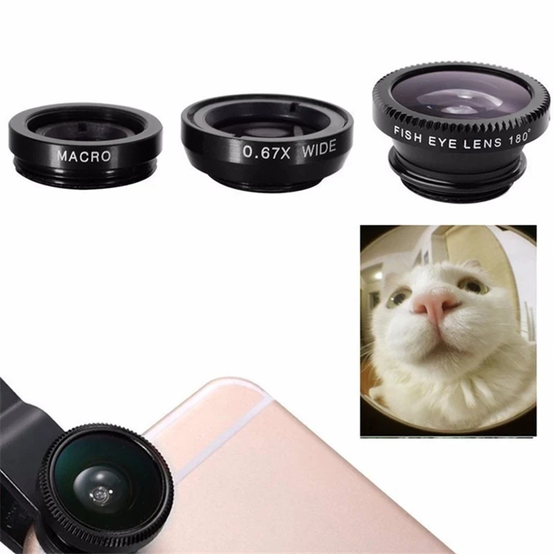 เลนส์โทรศัพท์แบบ 3 in 1 ฟิชอาย - Fishing Camera บทวิจารณ์และราคา