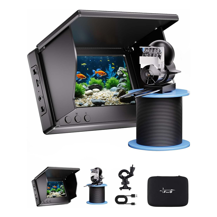 เครื่องหาปลาแบบพกพา FOURQ หน้า - Fish Finder Portable บทวิจารณ์และราคา